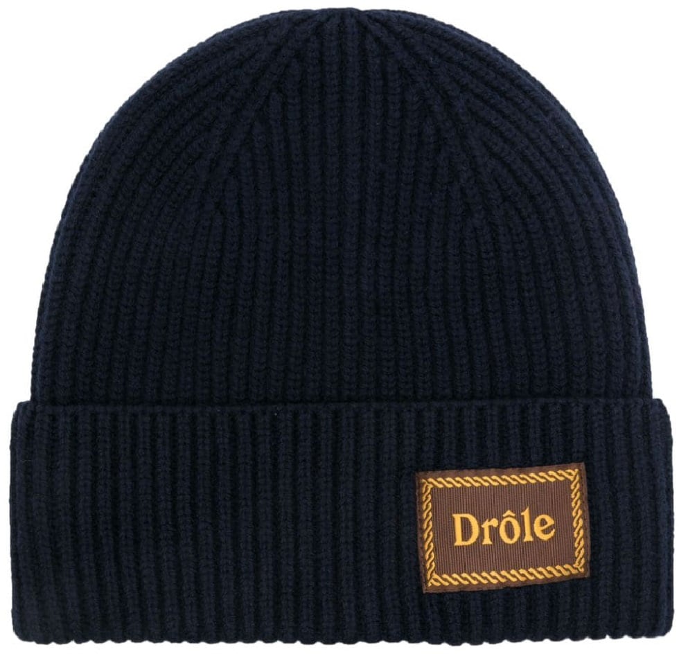 Drôle de Monsieur Cuffia con Logo Blauw