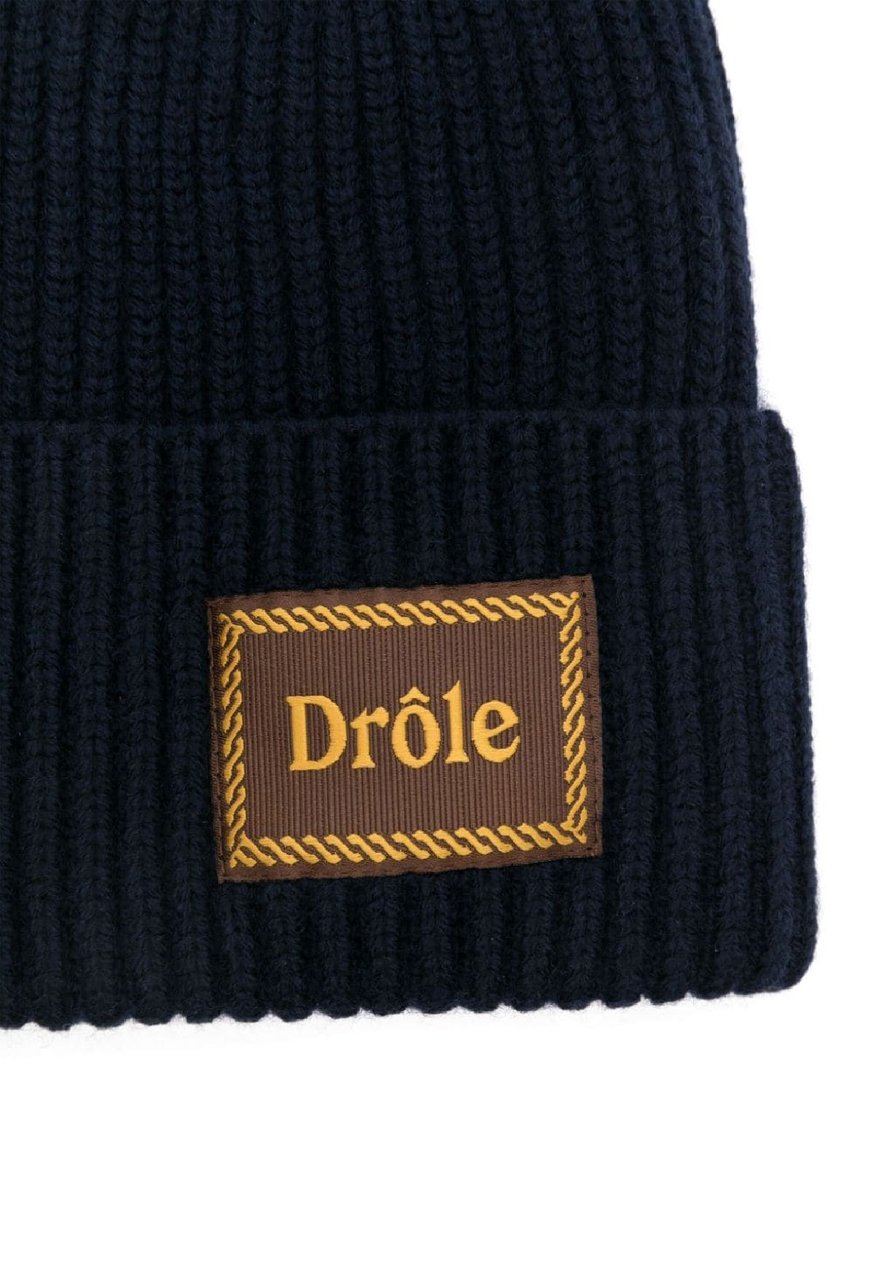 Drôle de Monsieur Cuffia con Logo Blauw
