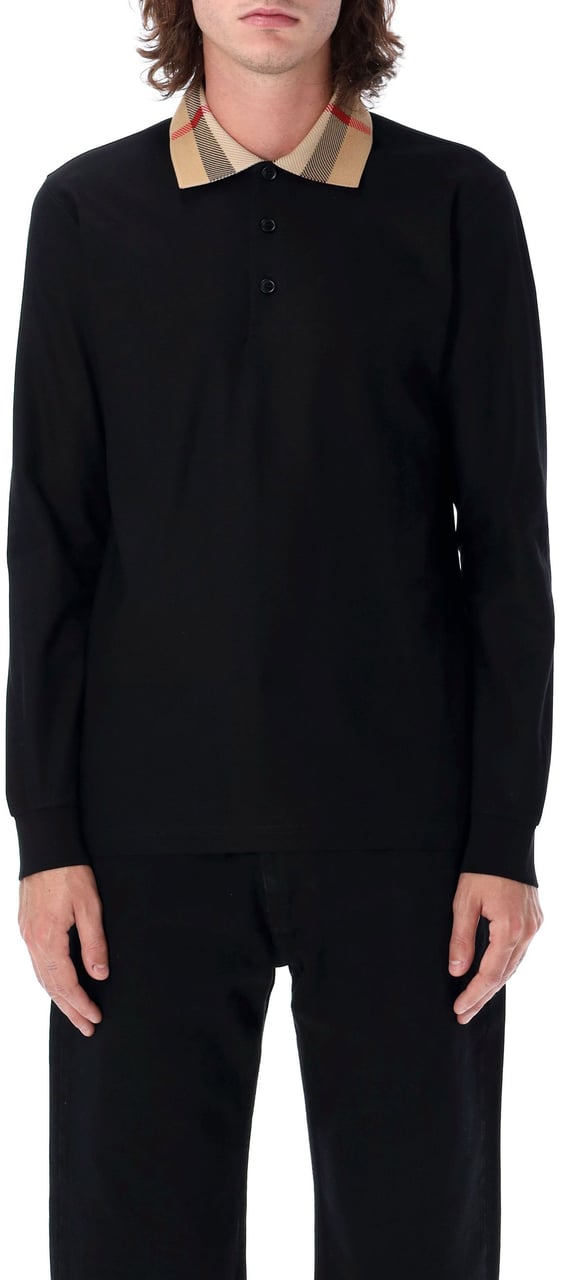 Burberry T-Shirts And Polos Black Zwart