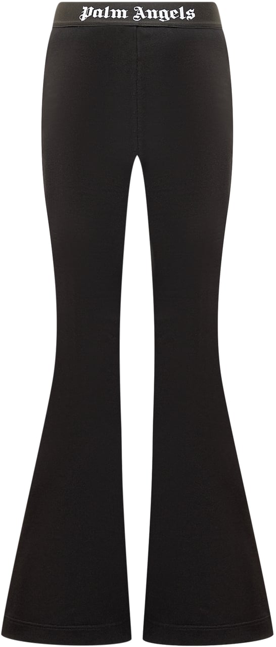 Palm Angels Pantalone con Logo Zwart