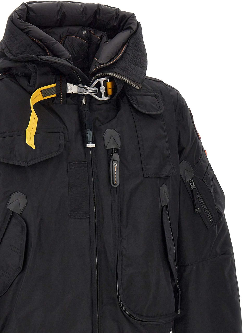 Parajumpers Gobi Hooded Bomber Black Zwart