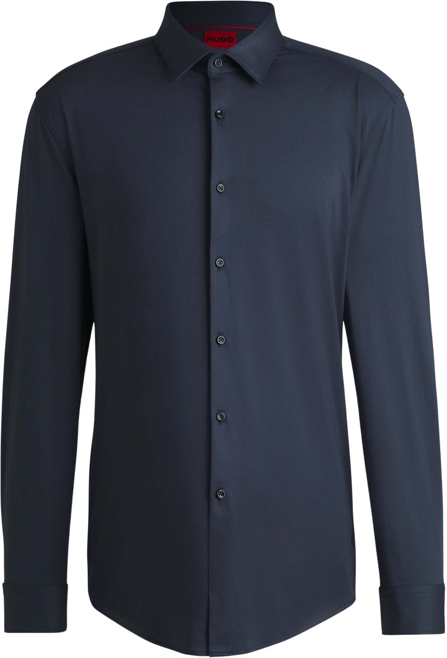 Hugo Kenno Overhemd Blauw
