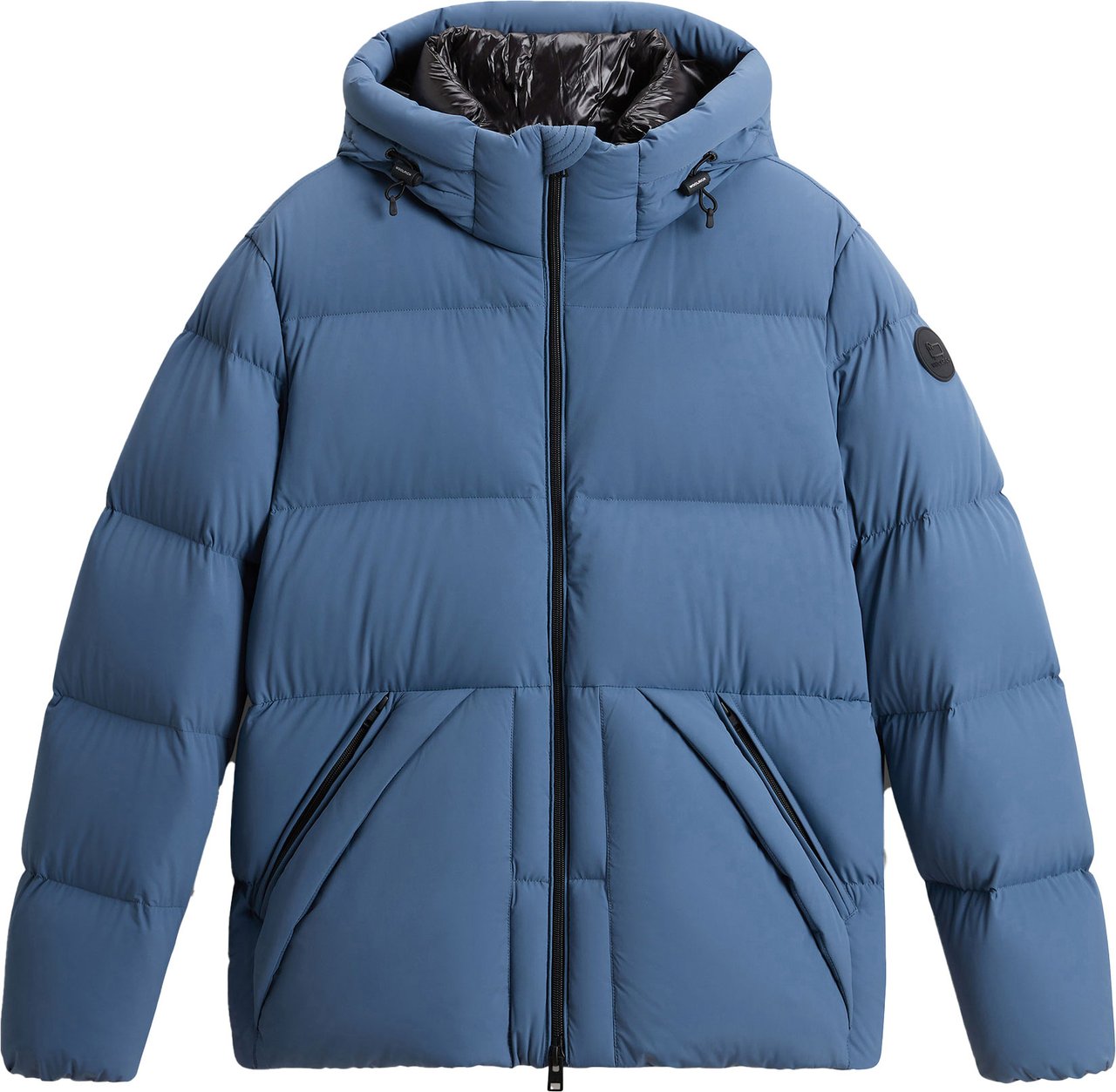 Woolrich Sierra Supreme Down Jacket Bering S Blauw