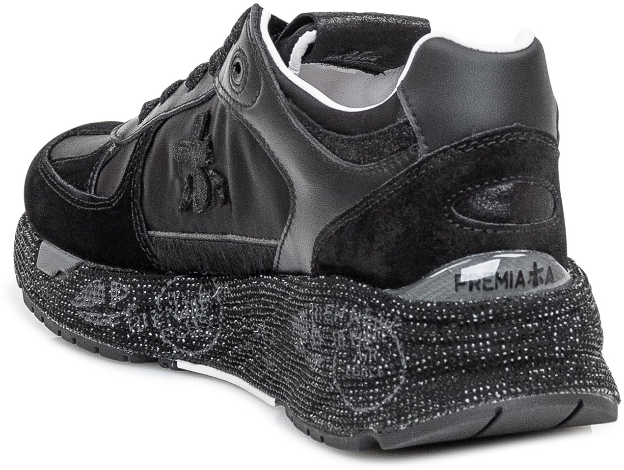Premiata Mased 7094 Sneaker Black Zwart