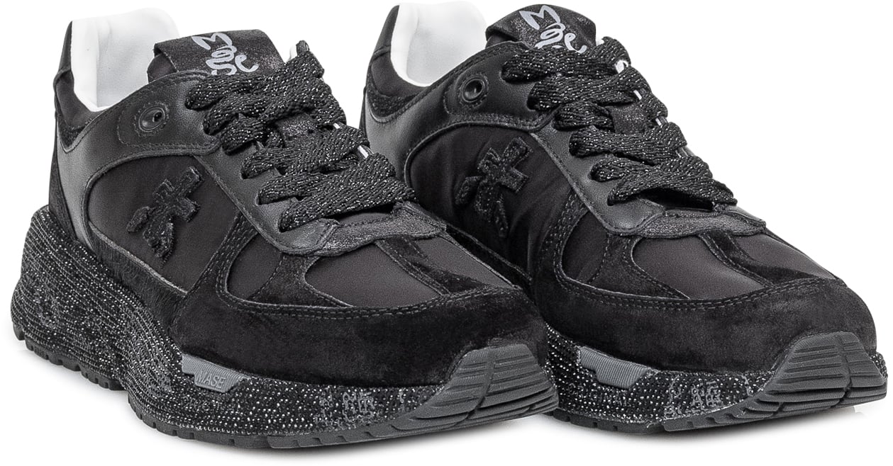 Premiata Mased 7094 Sneaker Black Zwart