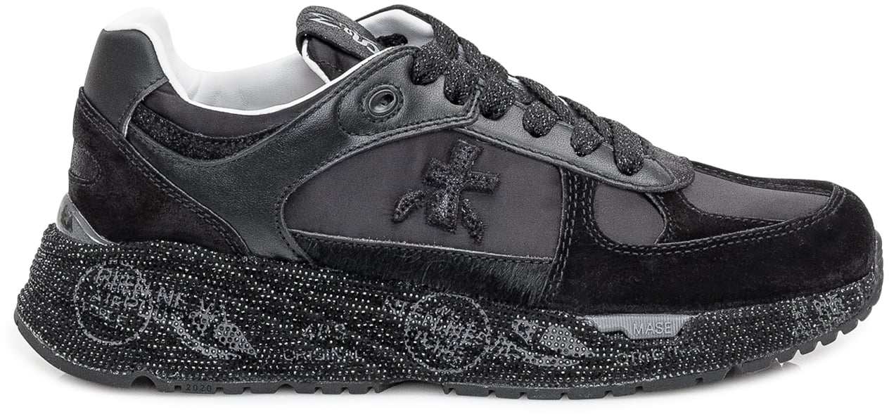 Premiata Mased 7094 Sneaker Black Zwart