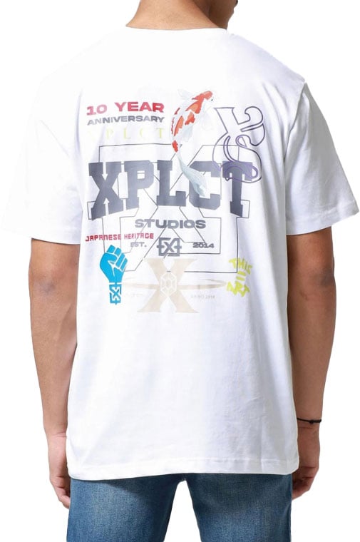 XPLCT Studios Decade Tee Wit