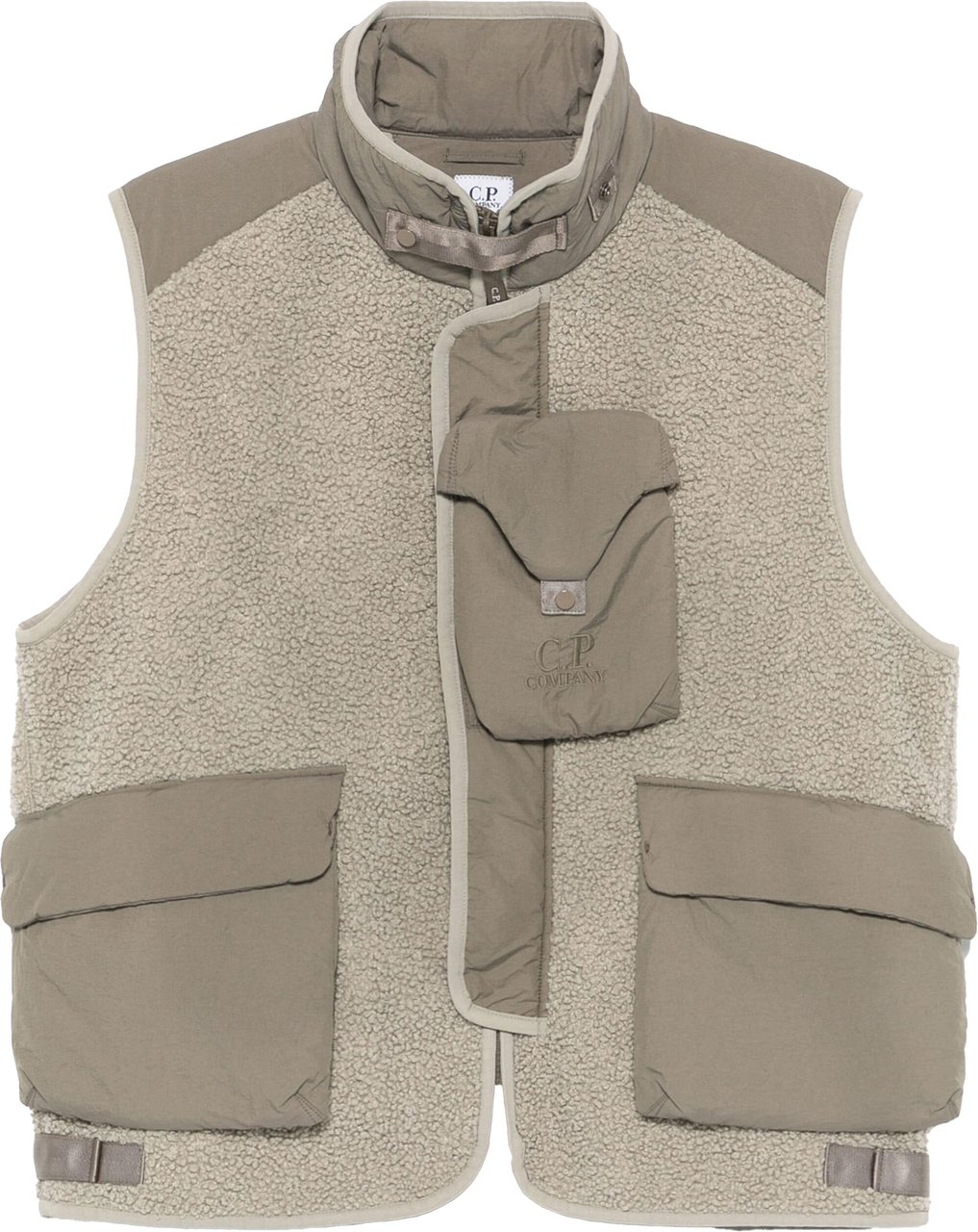 CP Company bodywarmer khaki Groen