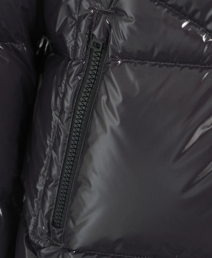 Herno Quilted down jacket Zwart