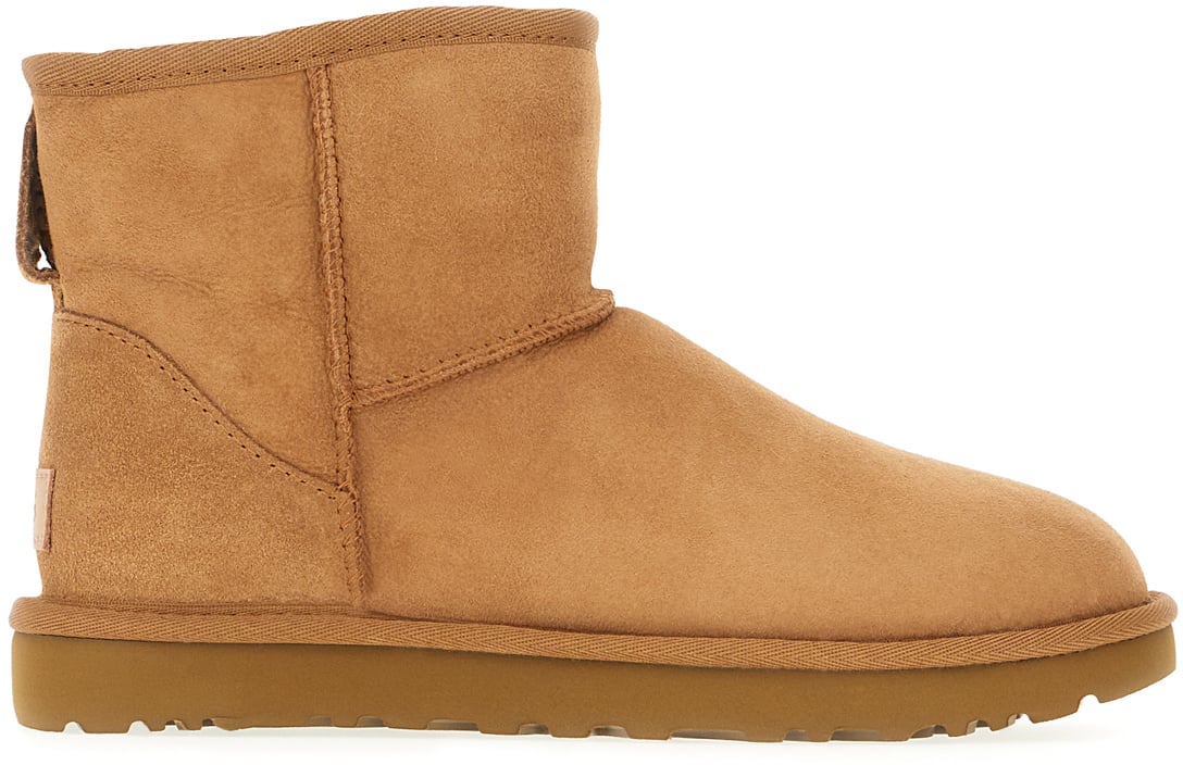UGG UGG Biscuit suede Classic Mini II ankle boots Bruin