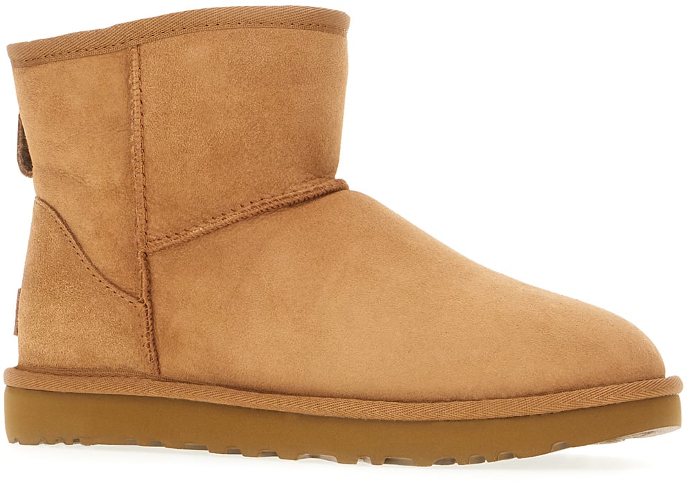 UGG UGG Biscuit suede Classic Mini II ankle boots Bruin