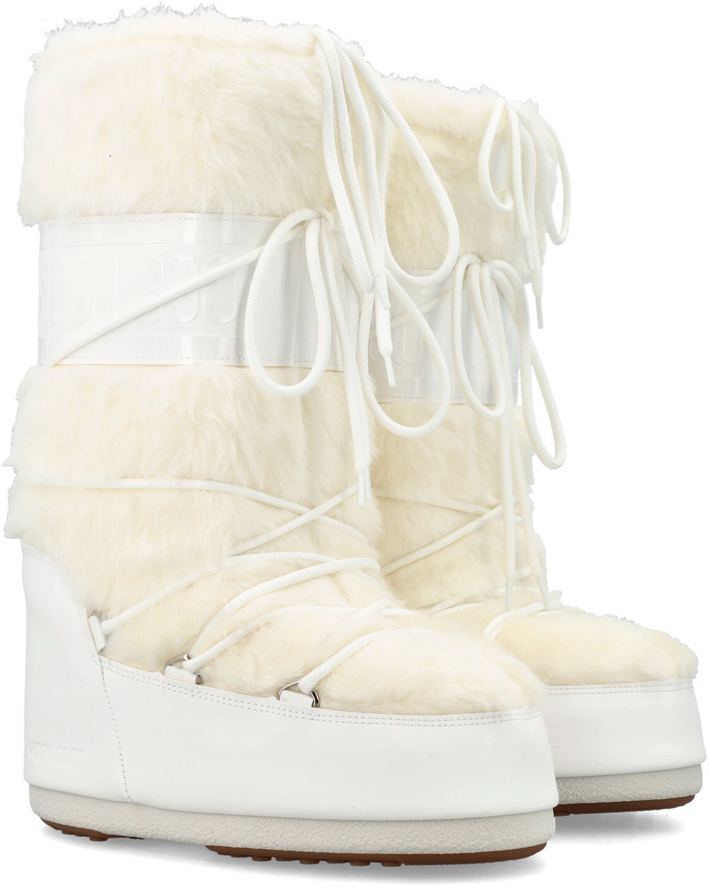 Moon Boot Classic Icon Eco Fur Bianco Wit