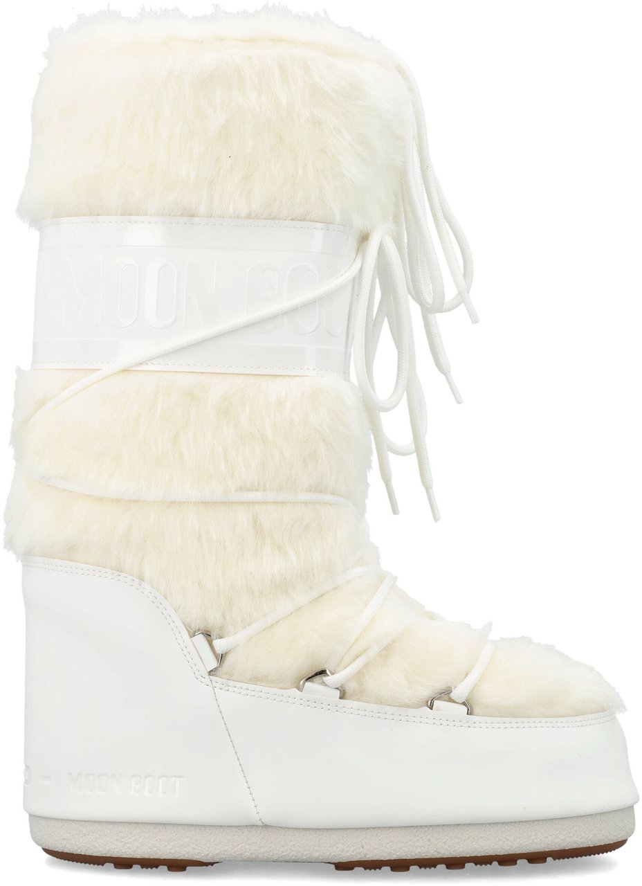 Moon Boot Classic Icon Eco Fur Bianco Wit