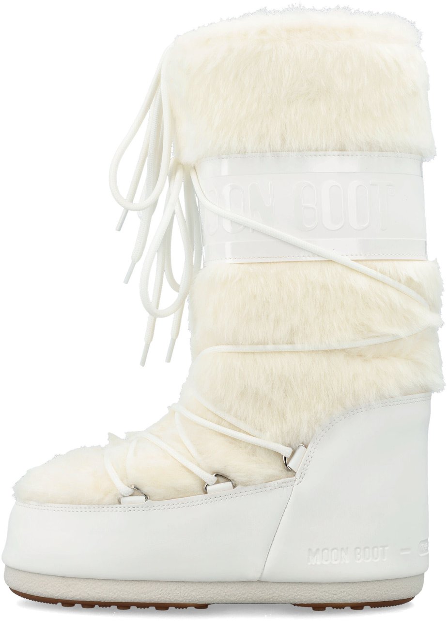 Moon Boot Classic Icon Eco Fur Bianco Wit