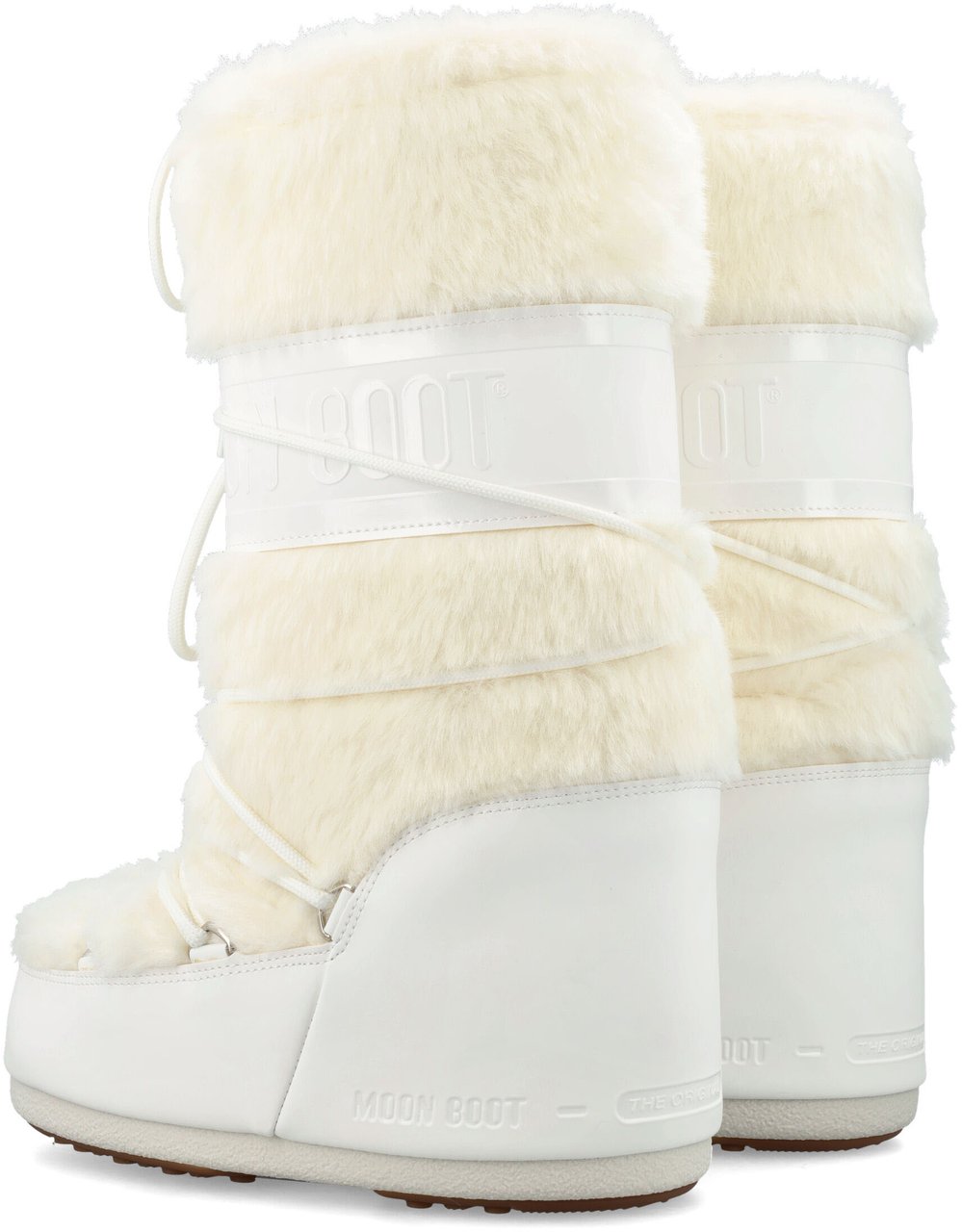 Moon Boot Classic Icon Eco Fur Bianco Wit