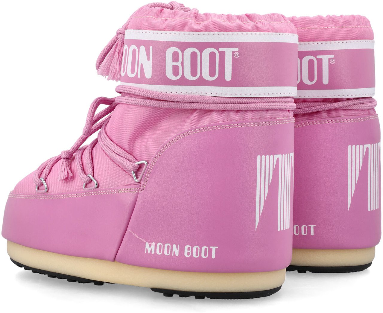 Moon Boot ICON LOW NYLON ELEPHANT Grijs