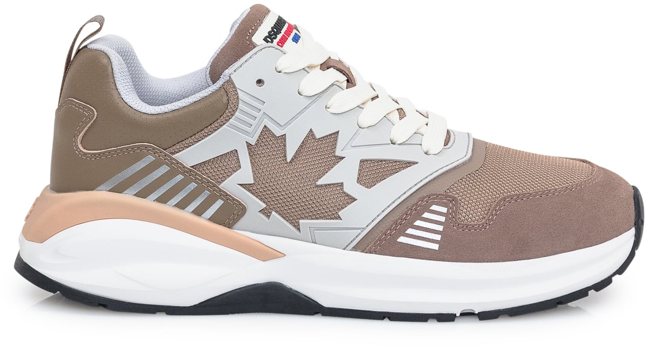 Dsquared2 Sneaker Mesh Crosta Bruin
