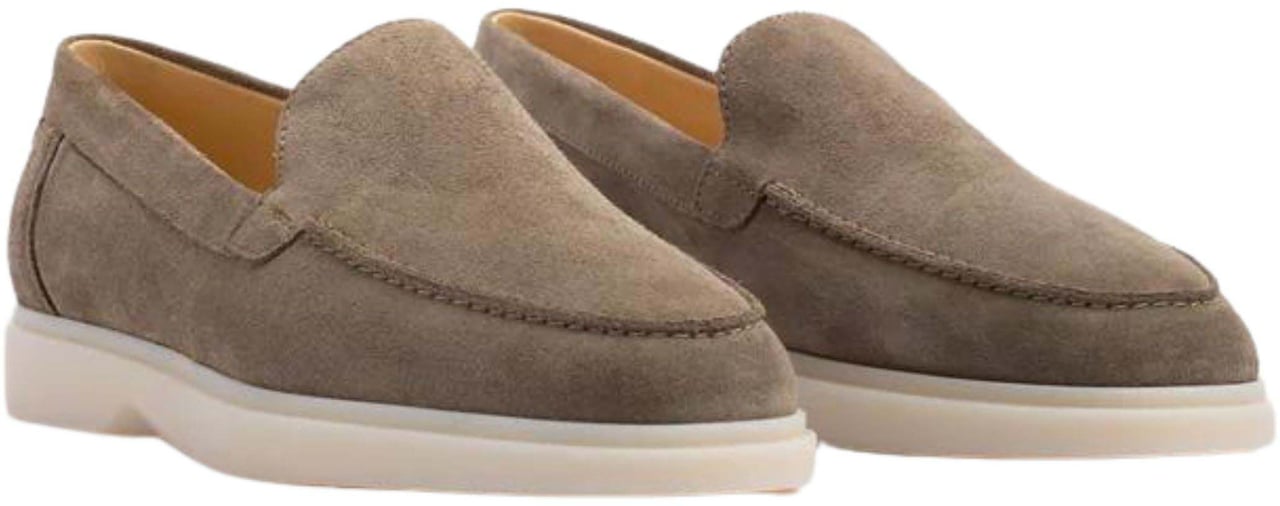 Mason Garments Mason Garments Amalfi Loafer Sneakers Olijf Fw24-15 Groen