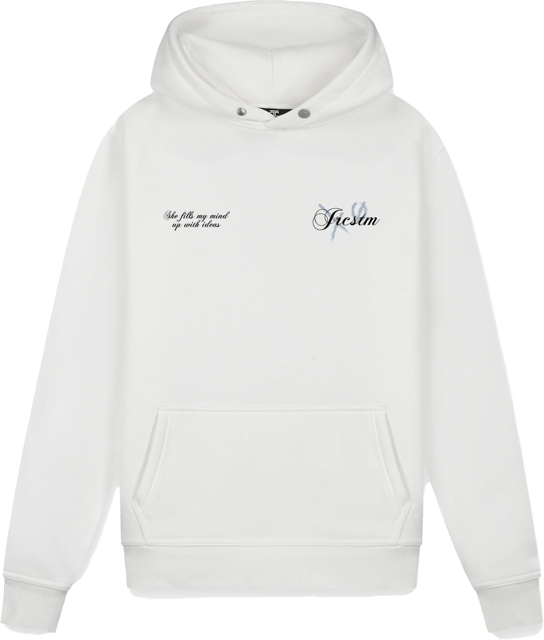 JORCUSTOM Angel Slim Fit Hoodie White Wit