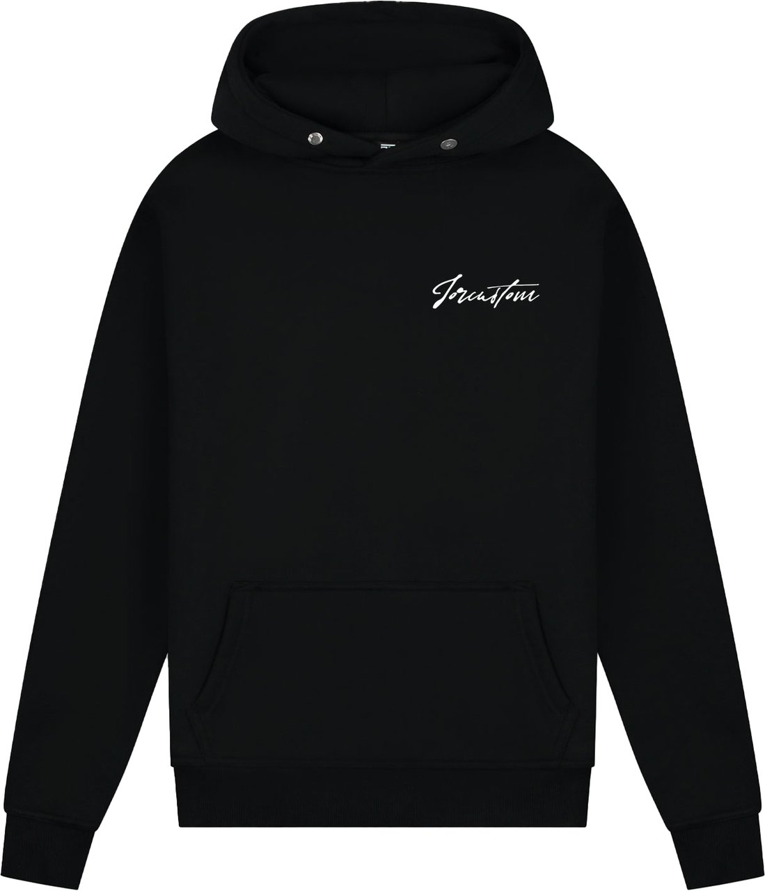 JORCUSTOM NewStandards Slim Fit Hoodie Black Zwart