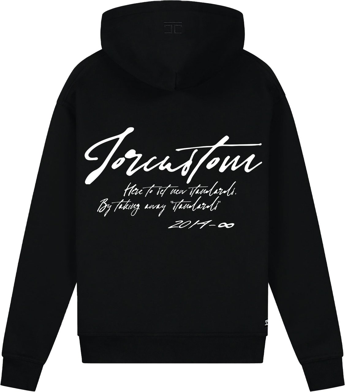 JORCUSTOM NewStandards Slim Fit Hoodie Black Zwart