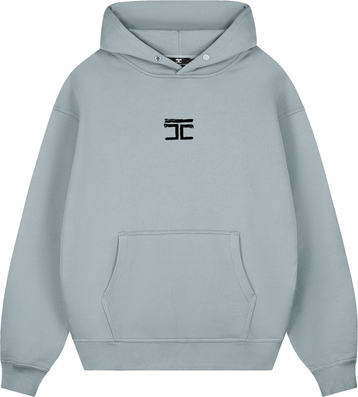 JORCUSTOM Artist Oversized Hoodie AshBlue Blauw