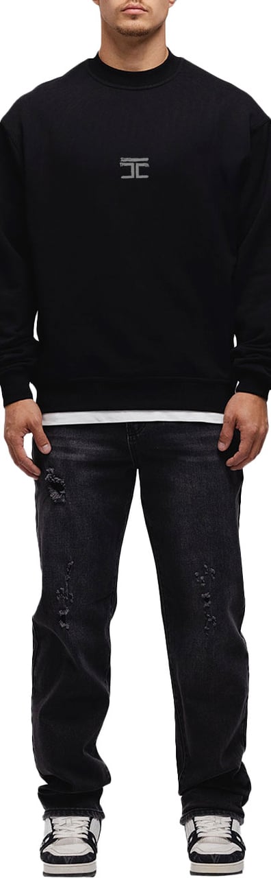 JORCUSTOM Artist Crewneck Sweater Black Zwart