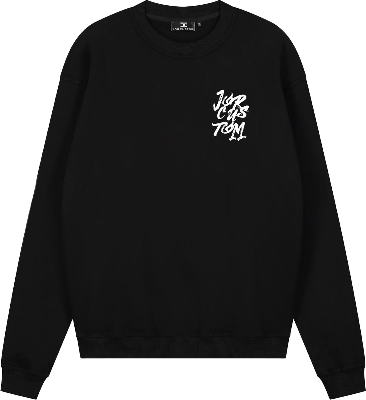JORCUSTOM Forever Crewneck Sweater Black Zwart