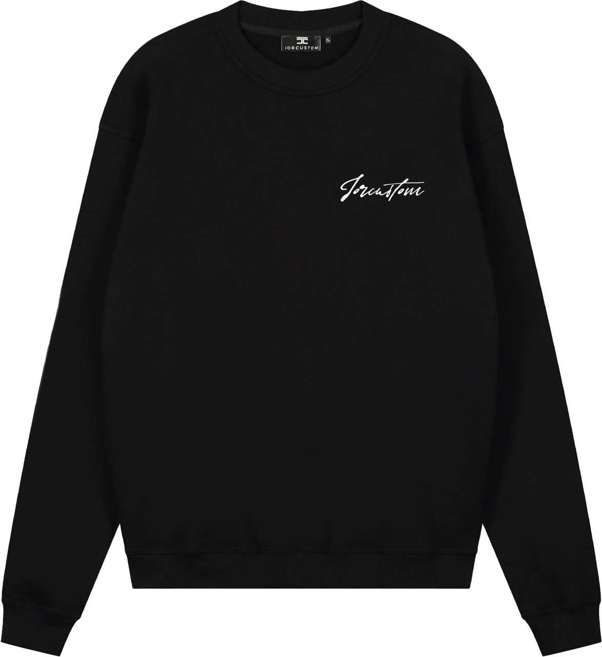 JORCUSTOM NewStandards Crewneck Sweater Black Zwart