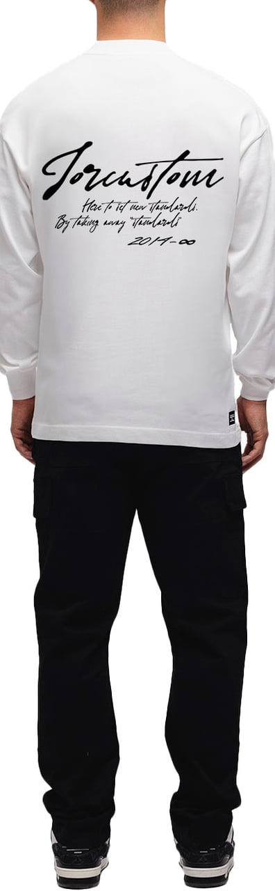 JORCUSTOM NewStandards LongSleeve White Wit