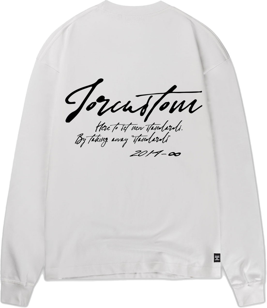 JORCUSTOM NewStandards LongSleeve White Wit