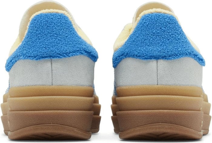Adidas Adidas Gazelle Bold Almost Blue Yellow Blauw