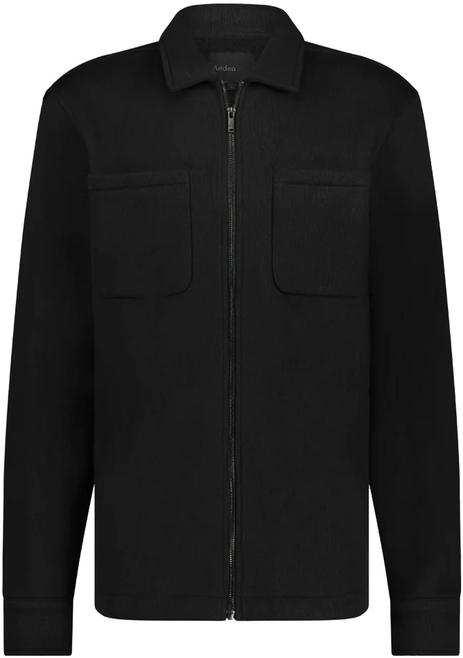 Aeden Pharris Shirt Jacket Black Zwart