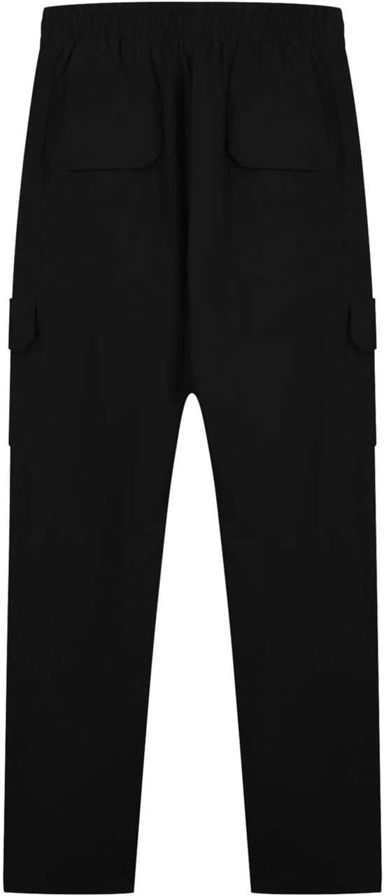 JORCUSTOM Cargo Zip Pants Black Zwart