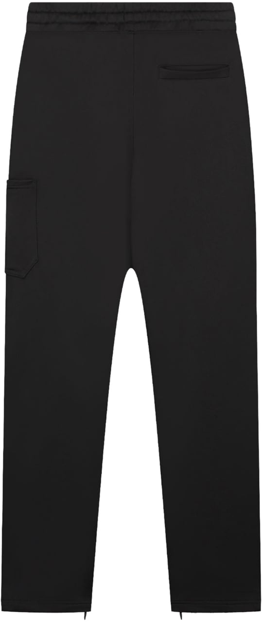 JORCUSTOM Cargo Jogger Straight Black Zwart