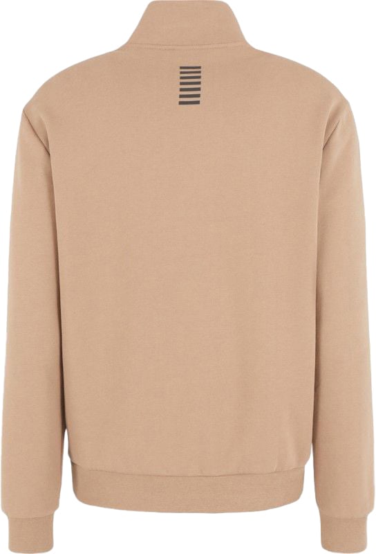 EA7 Quarter Zip sweater beige bruin Bruin