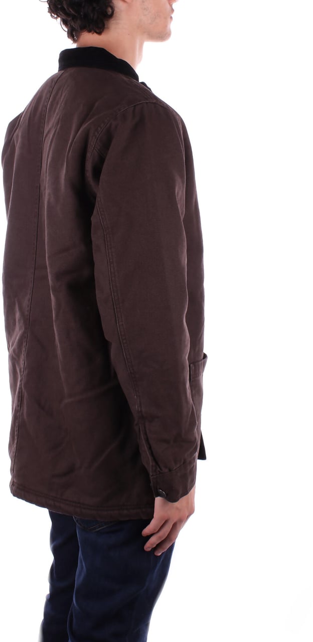 Dickies Coats Marrone Scuro Bruin
