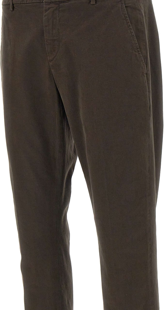 Dondup Slim fit pants 'Gaubert' Bruin