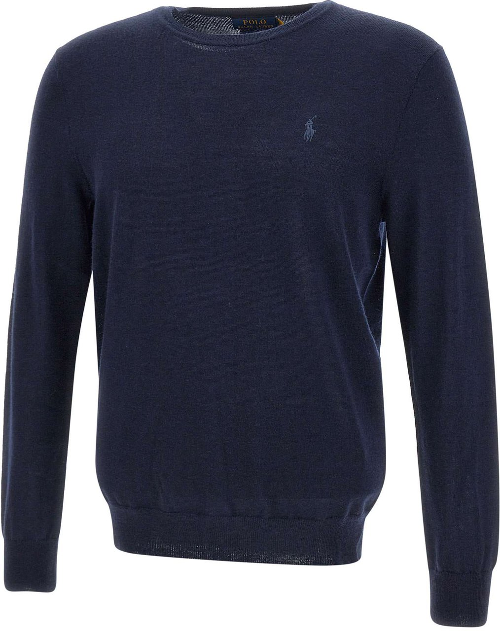 Ralph Lauren Slim fit knit sweater Blauw
