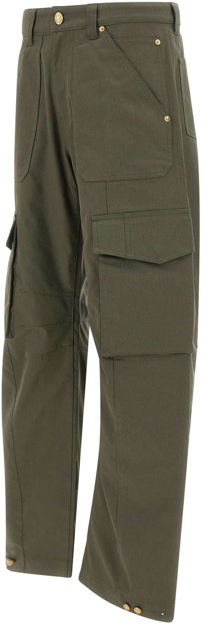 Golden Goose Wide leg cargo pants Groen