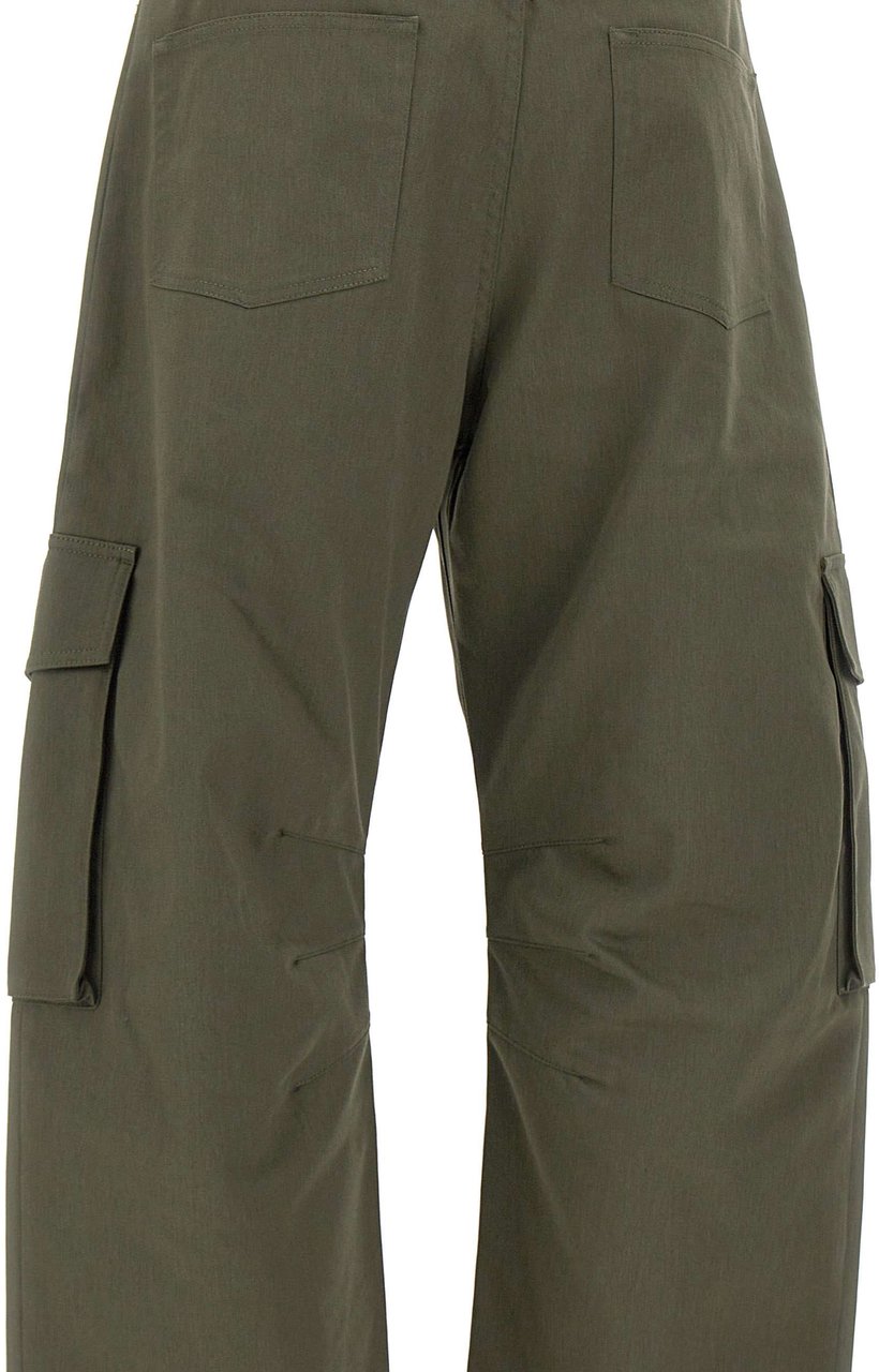 Golden Goose Wide leg cargo pants Groen