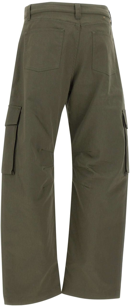 Golden Goose Wide leg cargo pants Groen