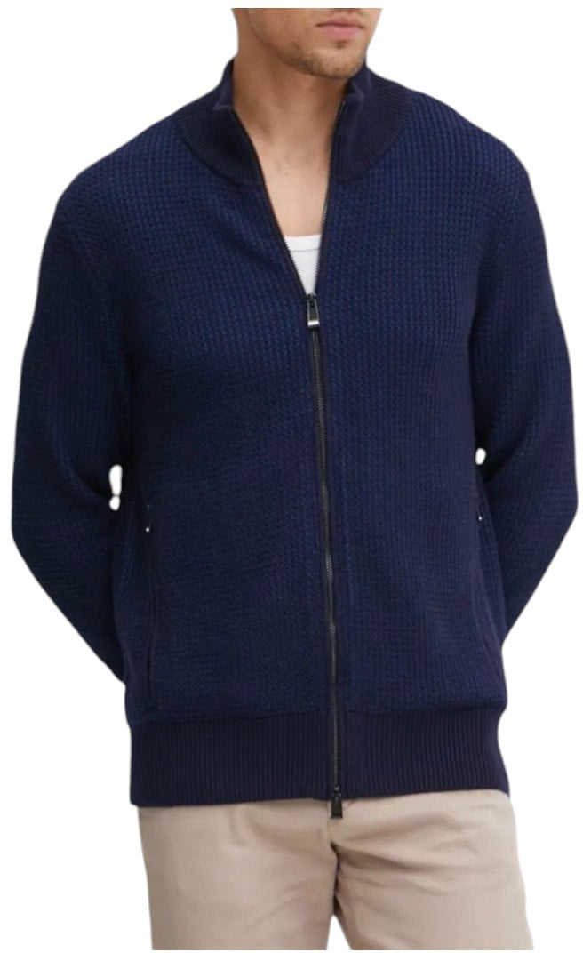 Boss Sweaters Blue Blauw