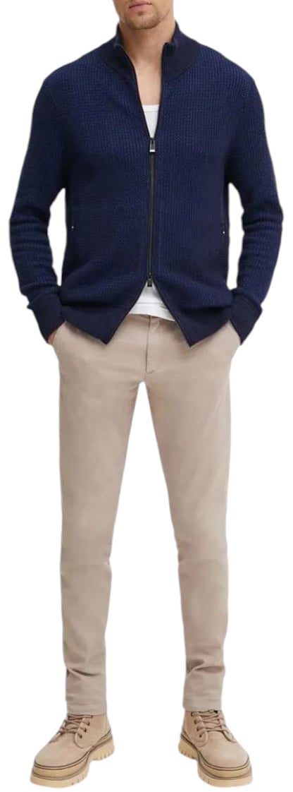 Boss Sweaters Blue Blauw