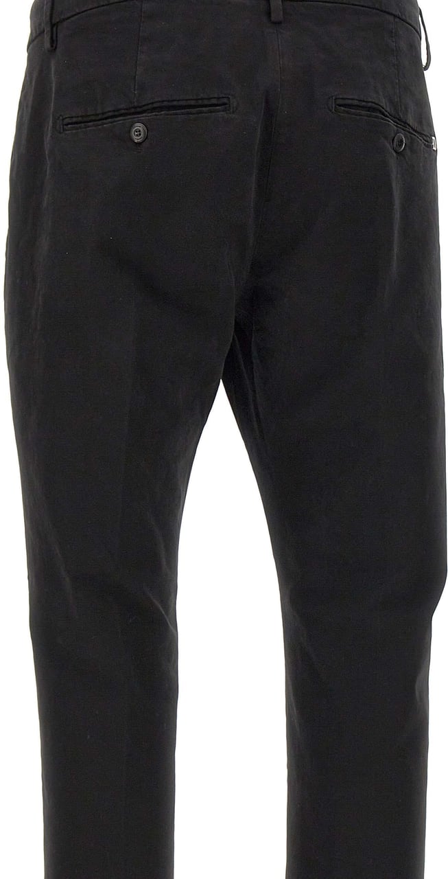 Dondup Trousers Black Zwart