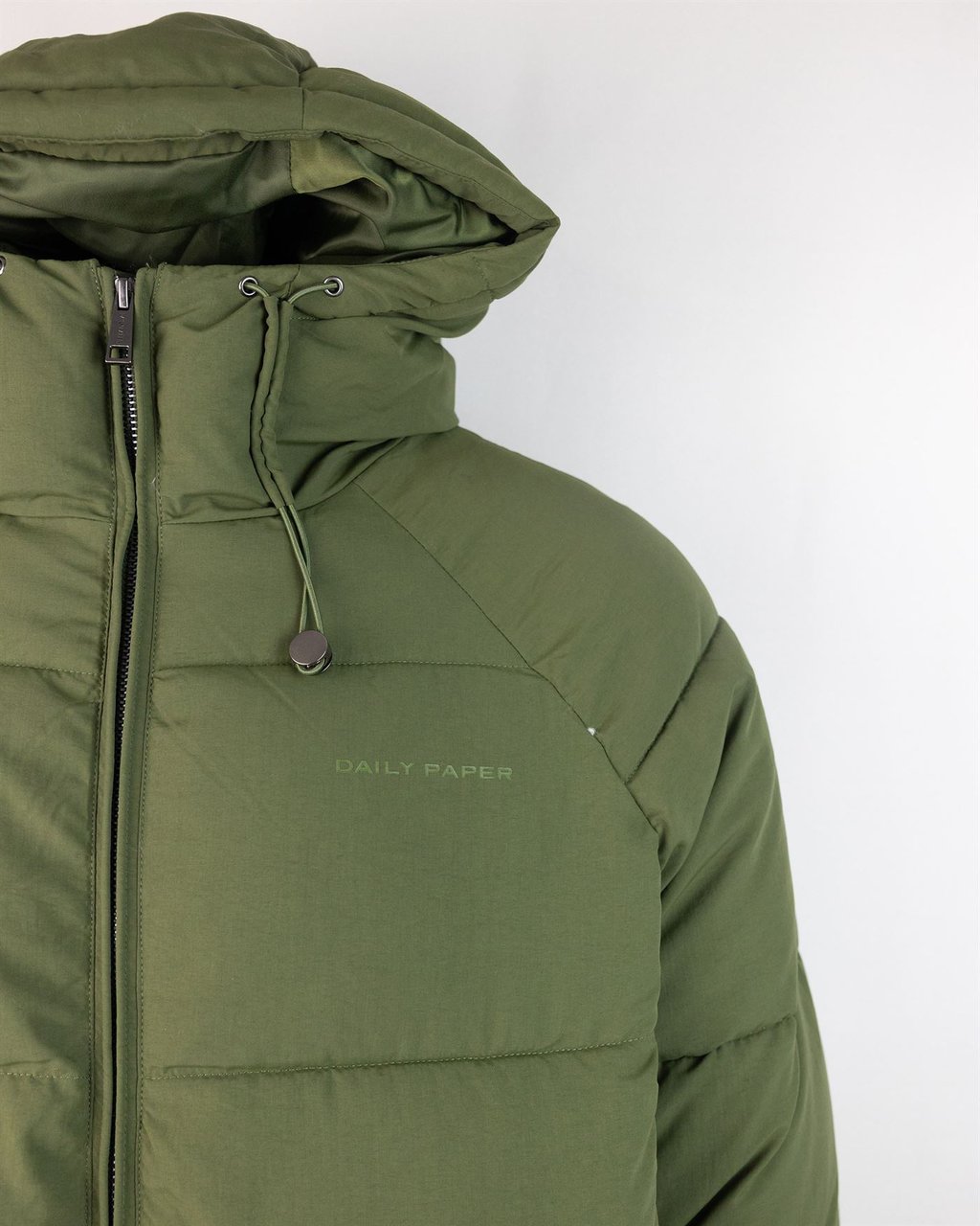 Daily Paper Heren Relaxed Puffer Groen Groen