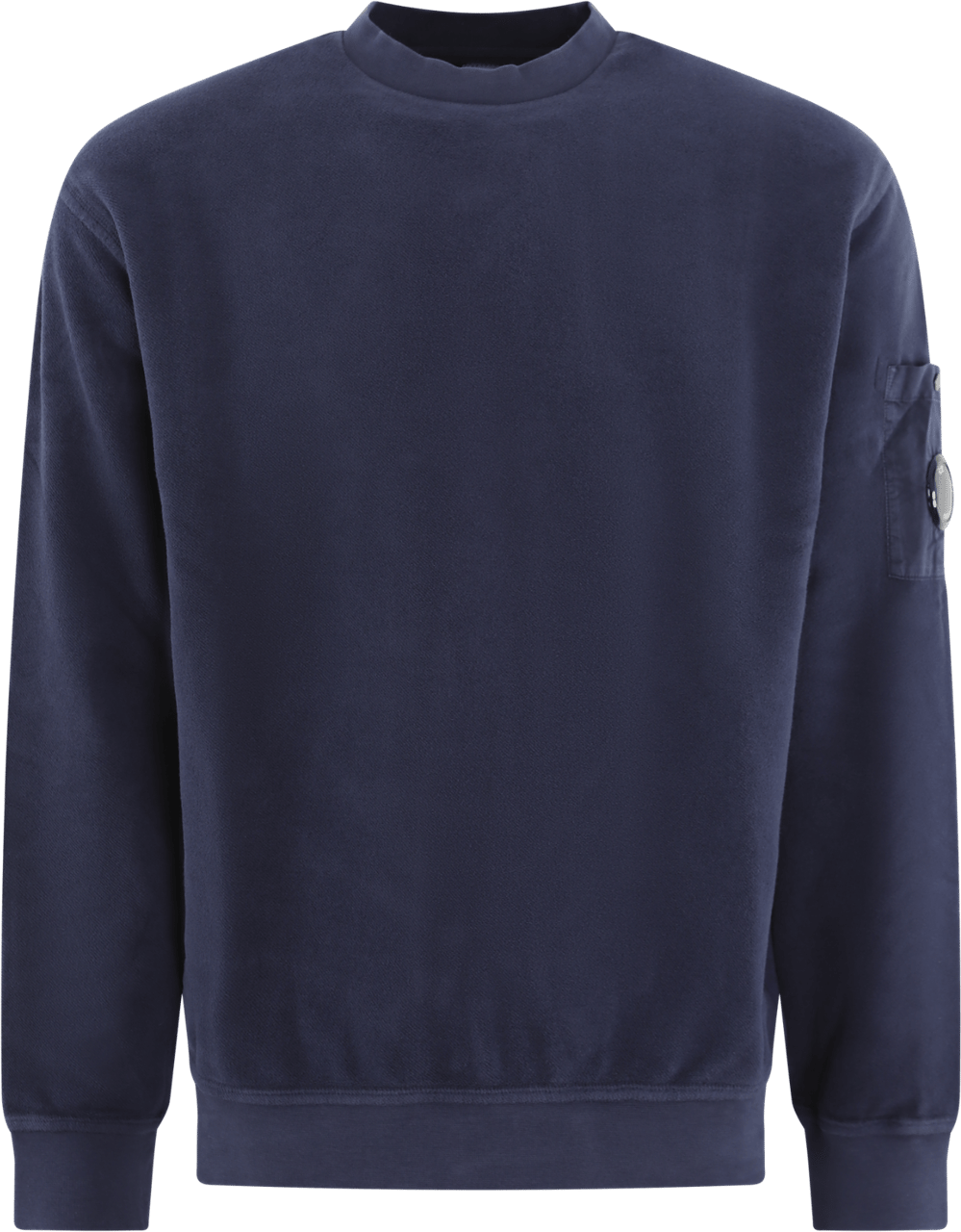 CP Company Heren BRUSHED EMERIZED Sweater Blauw