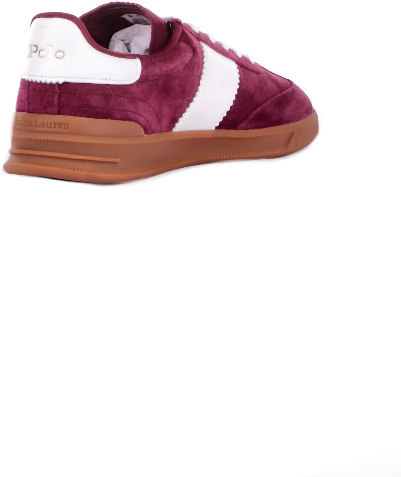 Ralph Lauren Sneakers Wine Rood