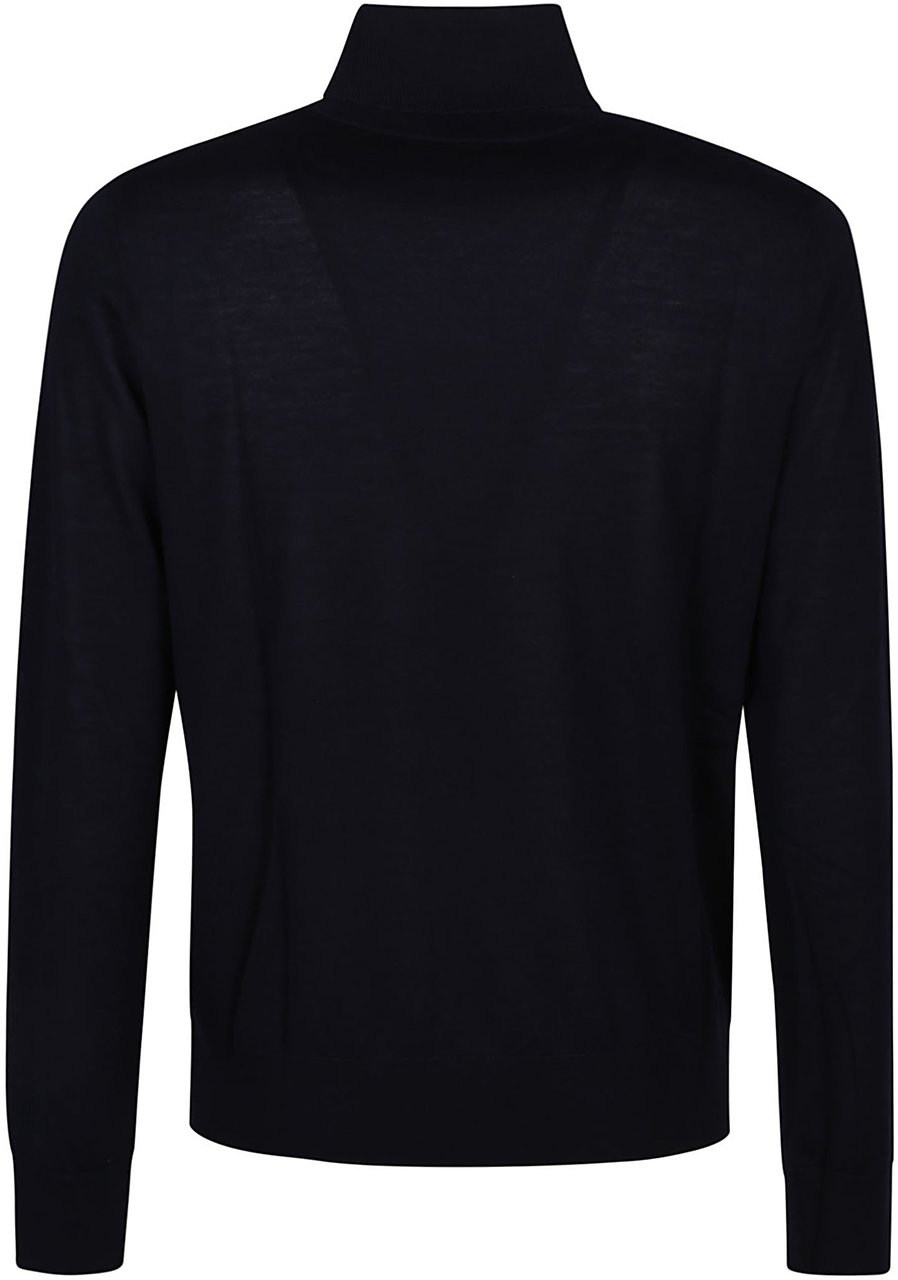 Dsquared2 Turtle Neck Sweater Blue Blauw