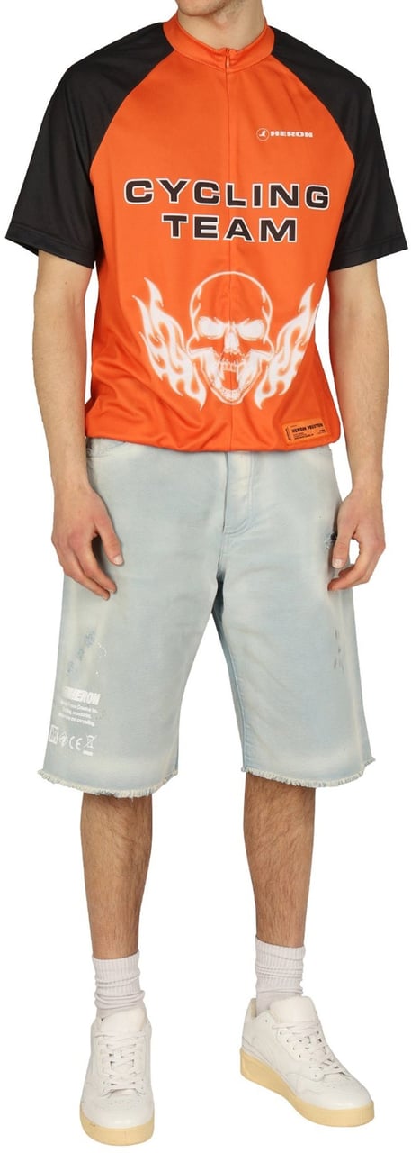 Heron Preston Heron Preston Denim Shorts Blauw